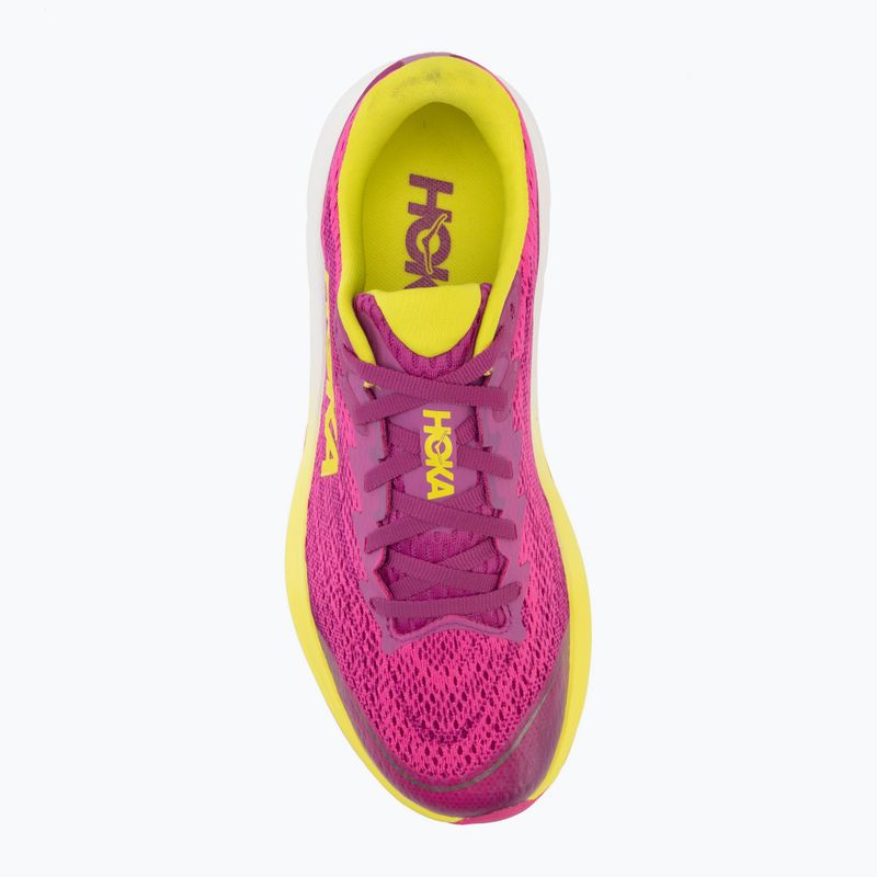 Buty do biegania dziecięce HOKA Rincon 4 fuchsia/fuchsia 5