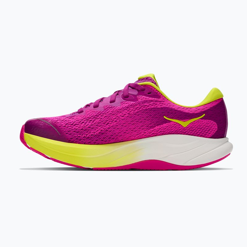 Buty do biegania dziecięce HOKA Rincon 4 fuchsia/fuchsia 3