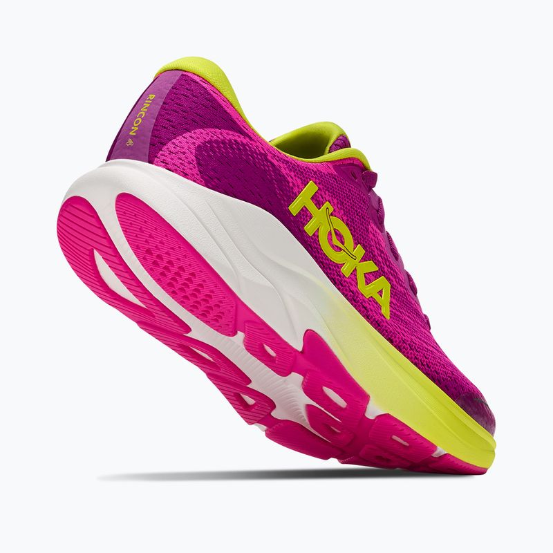 Buty do biegania dziecięce HOKA Rincon 4 fuchsia/fuchsia 5