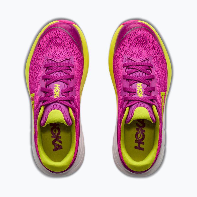 Buty do biegania dziecięce HOKA Rincon 4 fuchsia/fuchsia 7