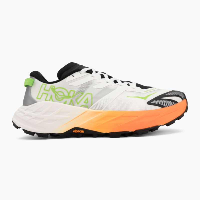 Buty do biegania męskie HOKA Speedgoat 7 frost/neon tangerine 2
