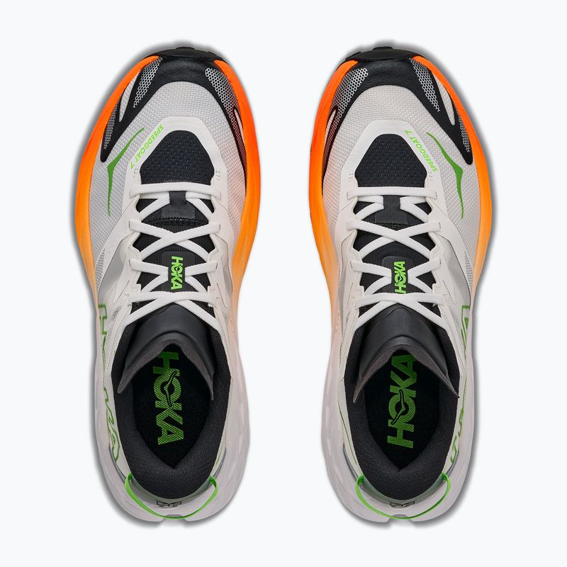 Buty do biegania męskie HOKA Speedgoat 7 frost/neon tangerine 8