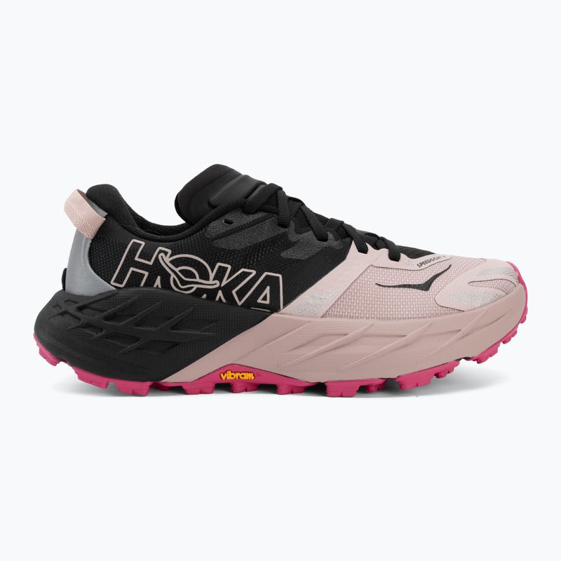 Buty do biegania damskie HOKA Speedgoat 7 black/pink opal 2