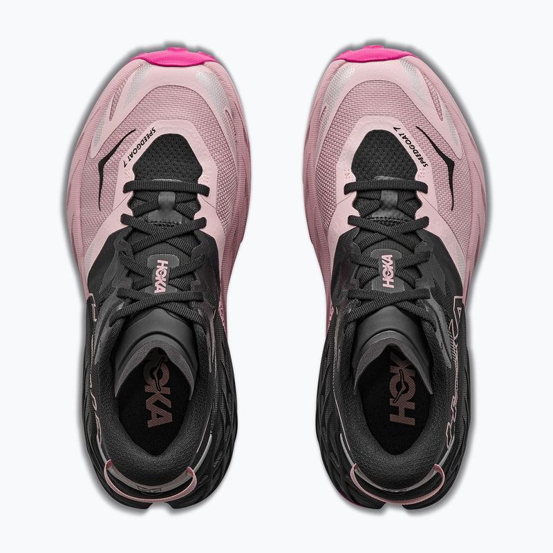 Buty do biegania damskie HOKA Speedgoat 7 black/pink opal 8