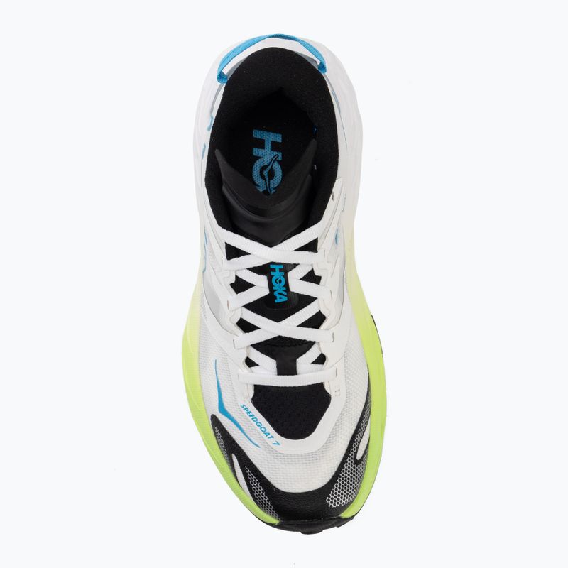 Buty do biegania damskie HOKA Speedgoat 7 frost/neon yuzu 5