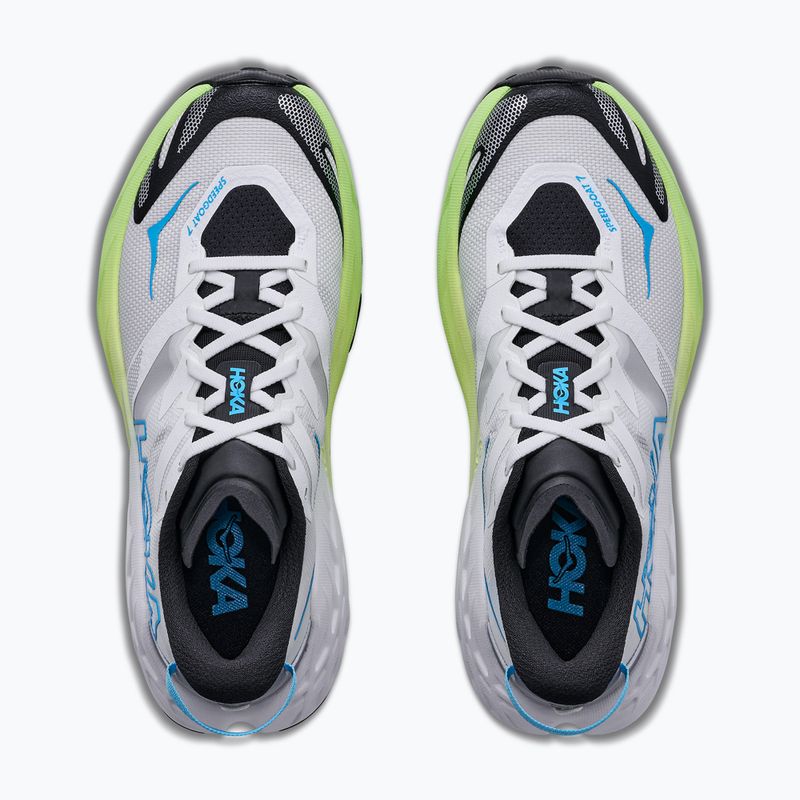 Buty do biegania damskie HOKA Speedgoat 7 frost/neon yuzu 8