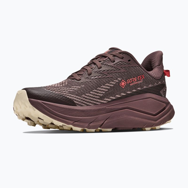 Buty do biegania damskie HOKA Challenger 8 GTX black/varsity burgundy 2