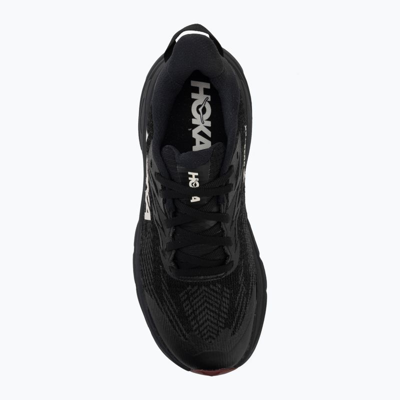Buty do biegania damskie HOKA Challenger 8 GTX black/varsity burgundy 5
