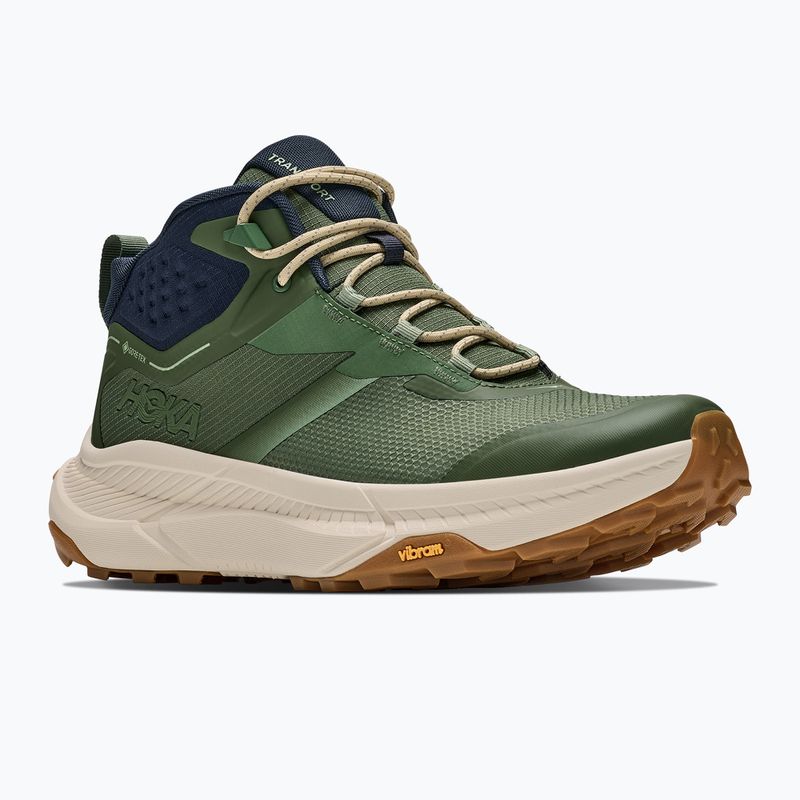 Buty trekkingowe męskie HOKA Transport Hike GTX nettle leaf/alabaster