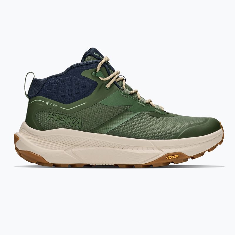 Buty trekkingowe męskie HOKA Transport Hike GTX nettle leaf/alabaster 2