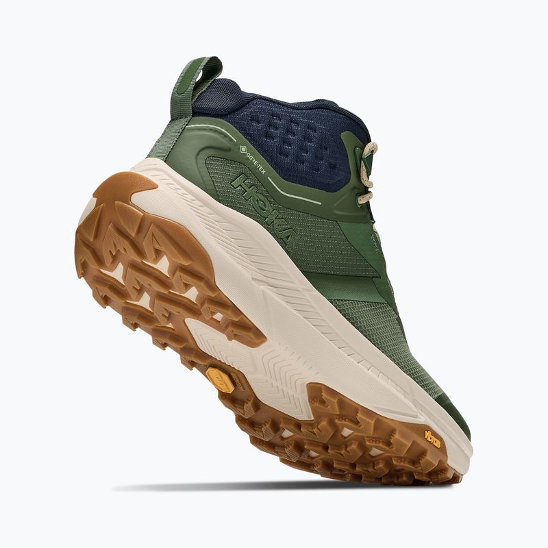 Buty trekkingowe męskie HOKA Transport Hike GTX nettle leaf/alabaster 5