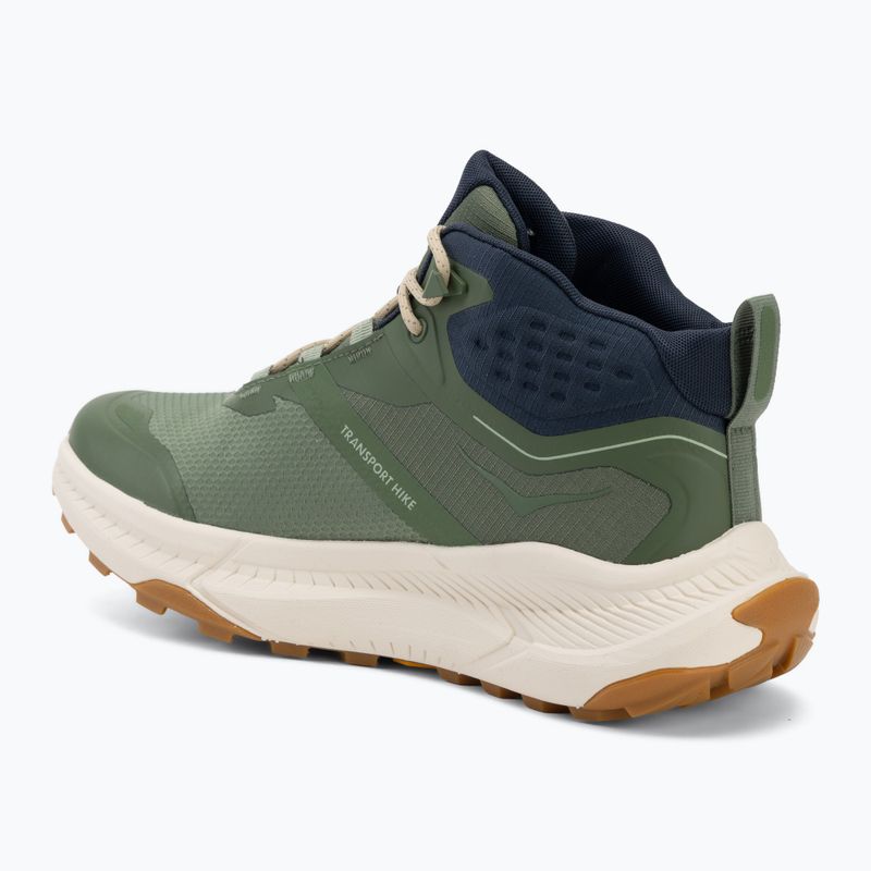 Buty trekkingowe męskie HOKA Transport Hike GTX nettle leaf/alabaster 3