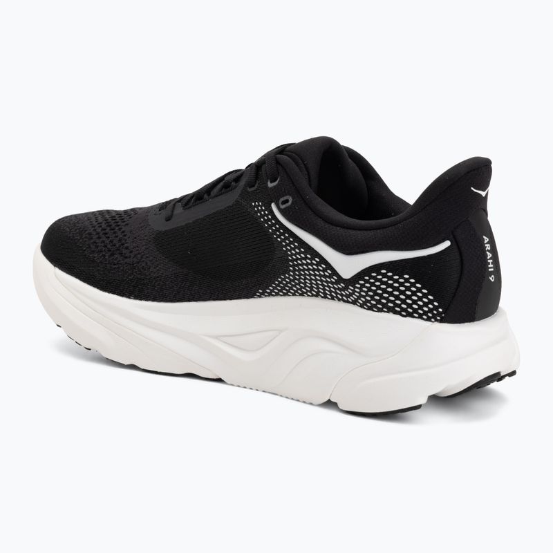 Buty do biegania męskie HOKA Arahi 9 black/white 3