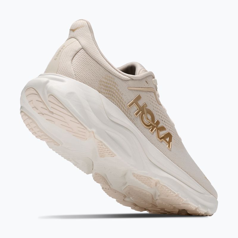 Buty do biegania damskie HOKA Arahi 9 alabaster/oat milk 3