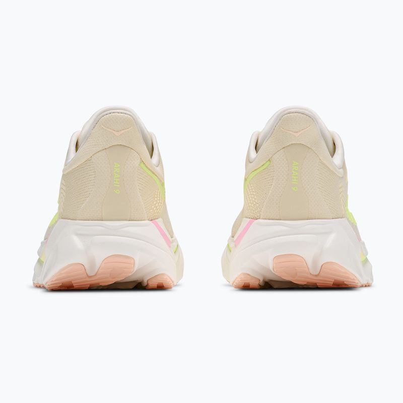 Buty do biegania damskie HOKA Arahi 9 vintage yellow/alabaster 4