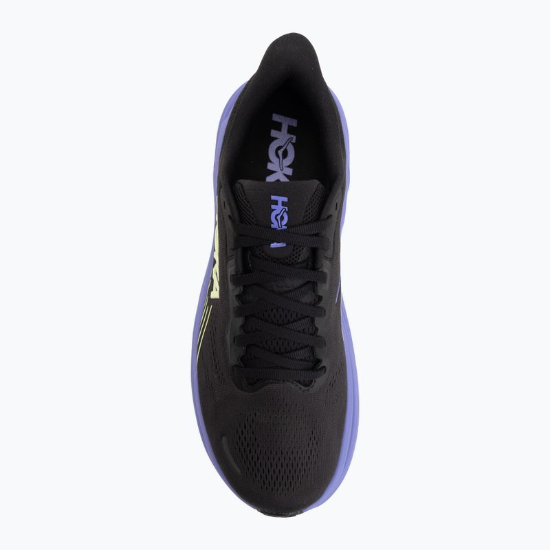 Buty do biegania męskie Hoka Clifton 11 black/neon yuzu 5