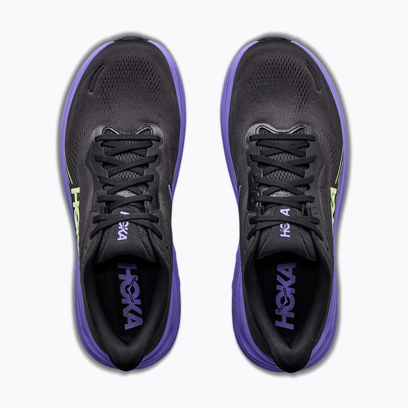 Buty do biegania męskie Hoka Clifton 11 black/neon yuzu 5