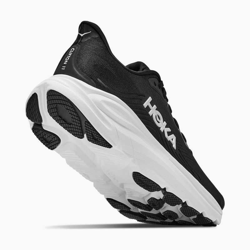 Buty do biegania męskie Hoka Clifton 11 black/white 3