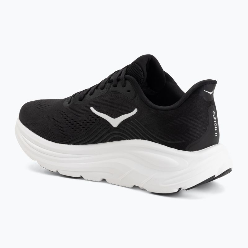 Buty do biegania damskie Hoka Clifton 11 black/white 3