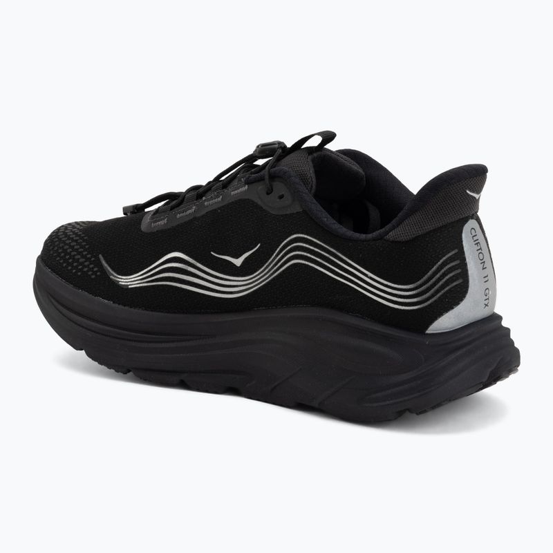 Buty do biegania męskie HOKA Clifton 11 GTX black/black 3