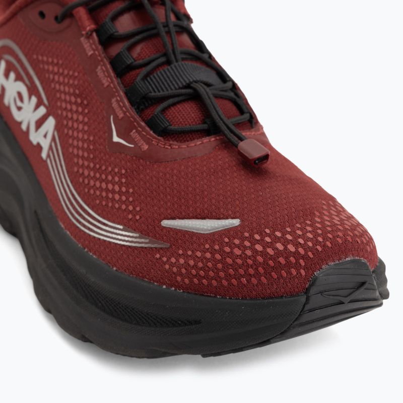 Buty do biegania męskie HOKA Clifton 11 GTX varsity burgundy/carbon black 7