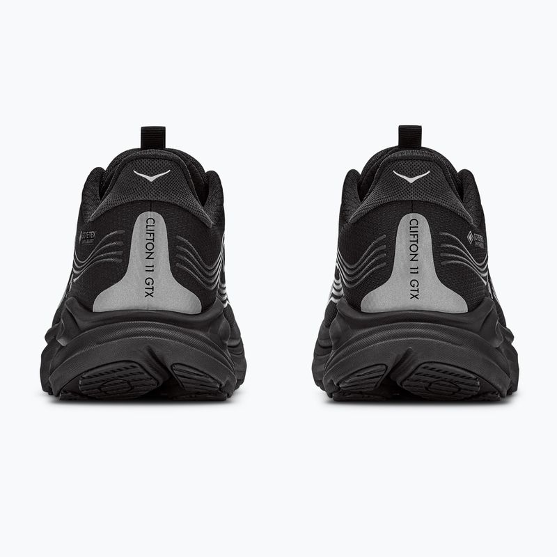 Buty do biegania damskie HOKA Clifton 11 GTX black/black 4