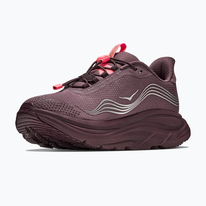 Buty do biegania damskie HOKA Clifton 11 GTX smoky quartz/deep mauve 4