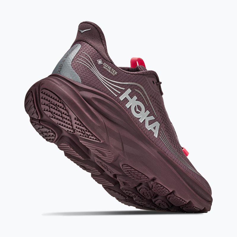 Buty do biegania damskie HOKA Clifton 11 GTX smoky quartz/deep mauve 5