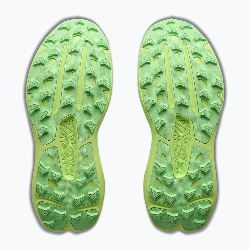 Buty do biegania damskie HOKA Torrent 5 frost/neon yuzu 9