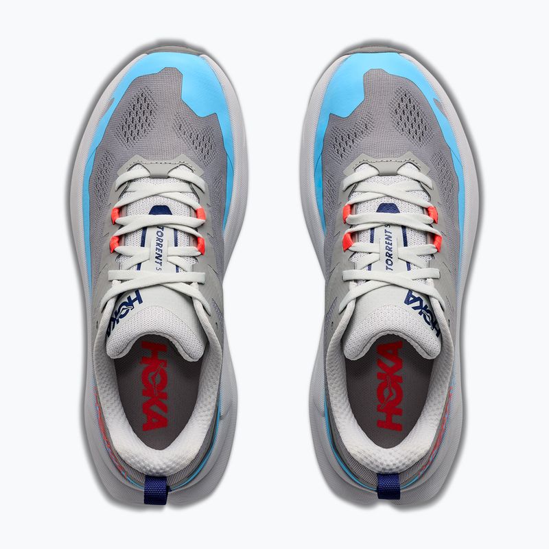 Buty do biegania damskie HOKA Torrent 5 stellar grey/cosmic grey 8