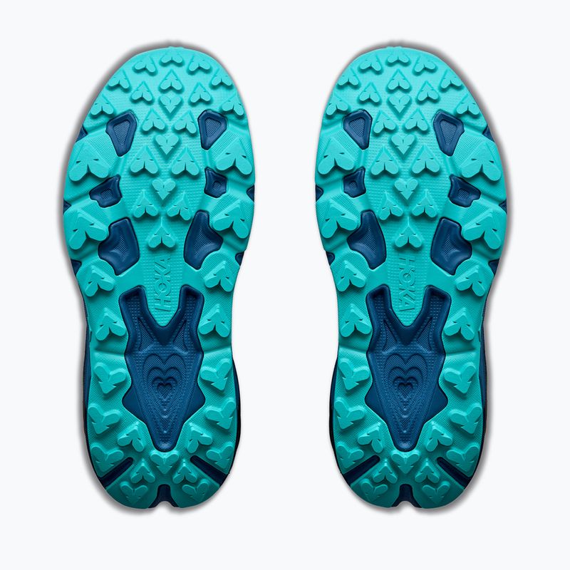 Buty do biegania dziecięce HOKA Speedgoat 7 black/night glow blue 7