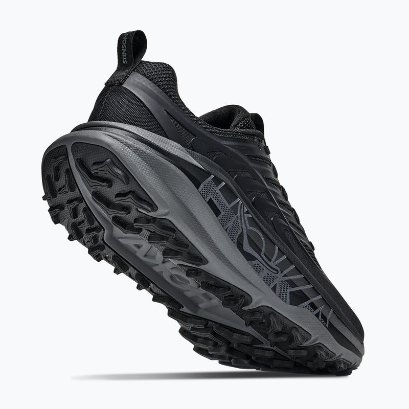 Buty do biegania męskie HOKA Stinson 8 black/outer orbit 5