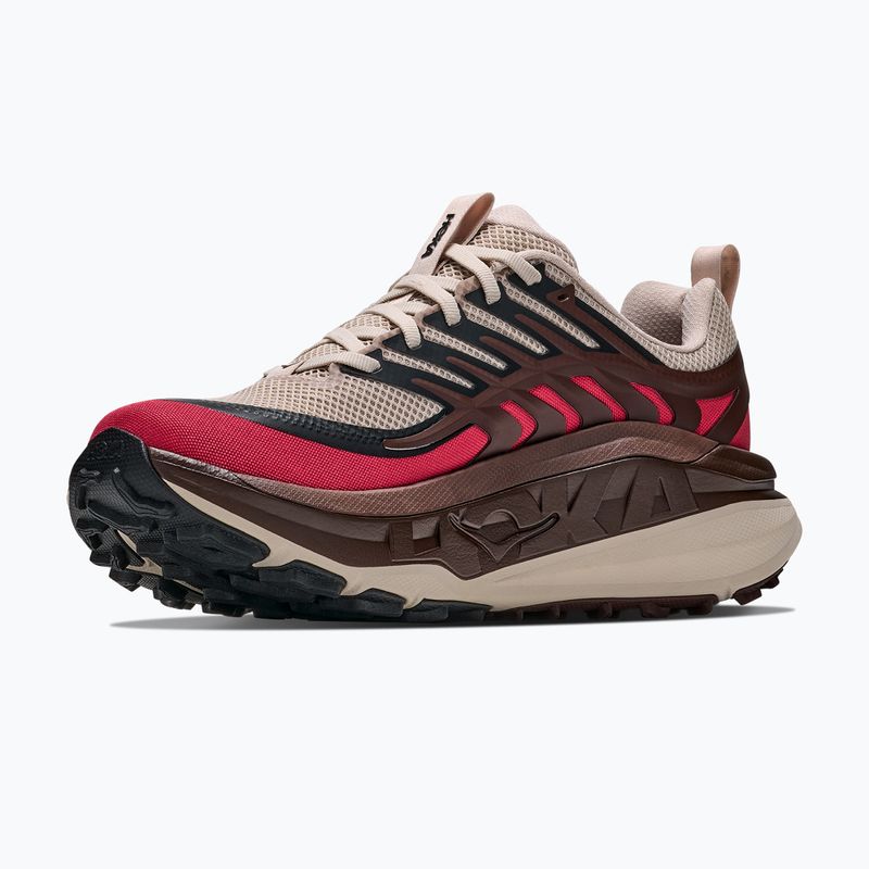 Buty do biegania męskie HOKA Stinson 8 river rock grey/spiced chocolate 4