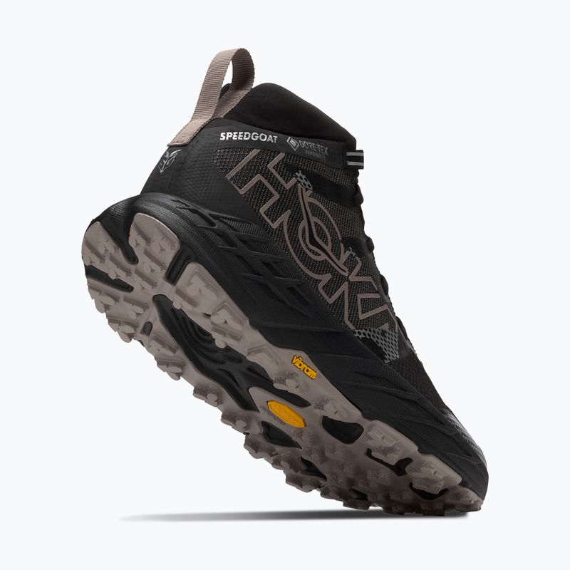 Buty do biegania męskie HOKA Speedgoat 7 Hike GTX black/ebble grey 5