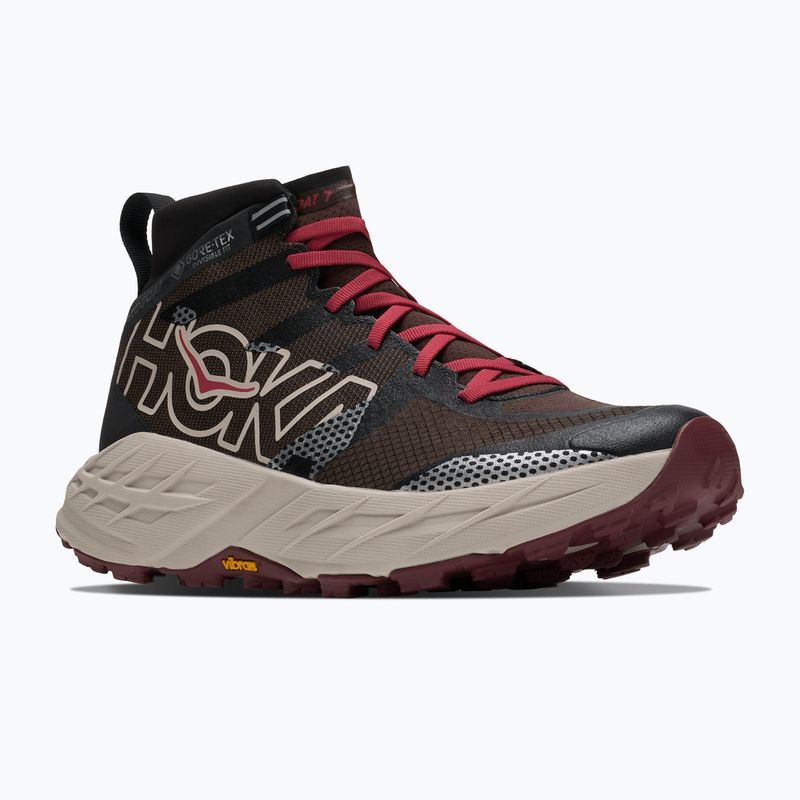 Buty do biegania męskie HOKA Speedgoat 7 Hike GTX spiced chocolate/river rock grey