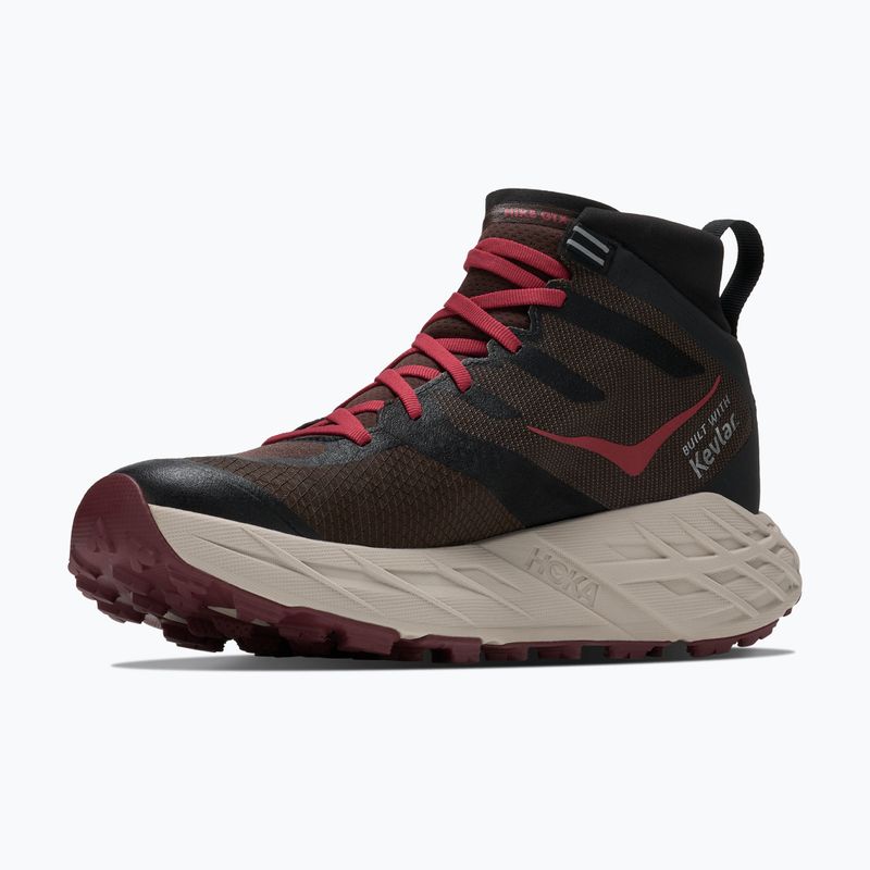 Buty do biegania męskie HOKA Speedgoat 7 Hike GTX spiced chocolate/river rock grey 4