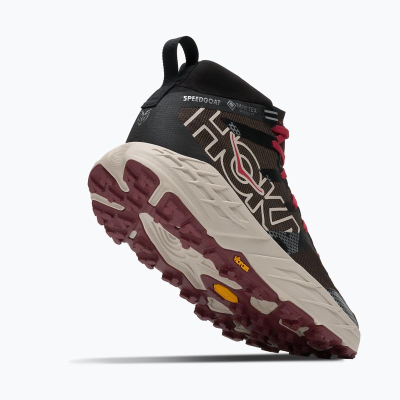 Buty do biegania męskie HOKA Speedgoat 7 Hike GTX spiced chocolate/river rock grey 5
