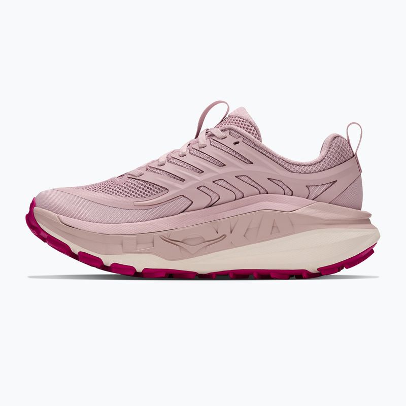 Buty do biegania damskie HOKA Stinson 8 pink opal/alabaster 2