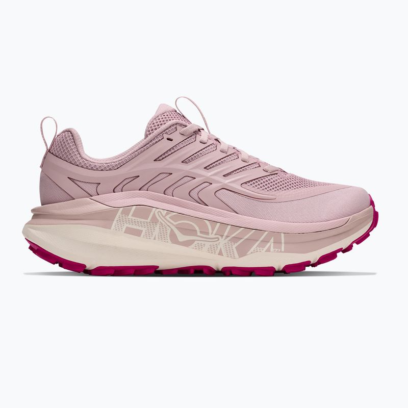 Buty do biegania damskie HOKA Stinson 8 pink opal/alabaster 3