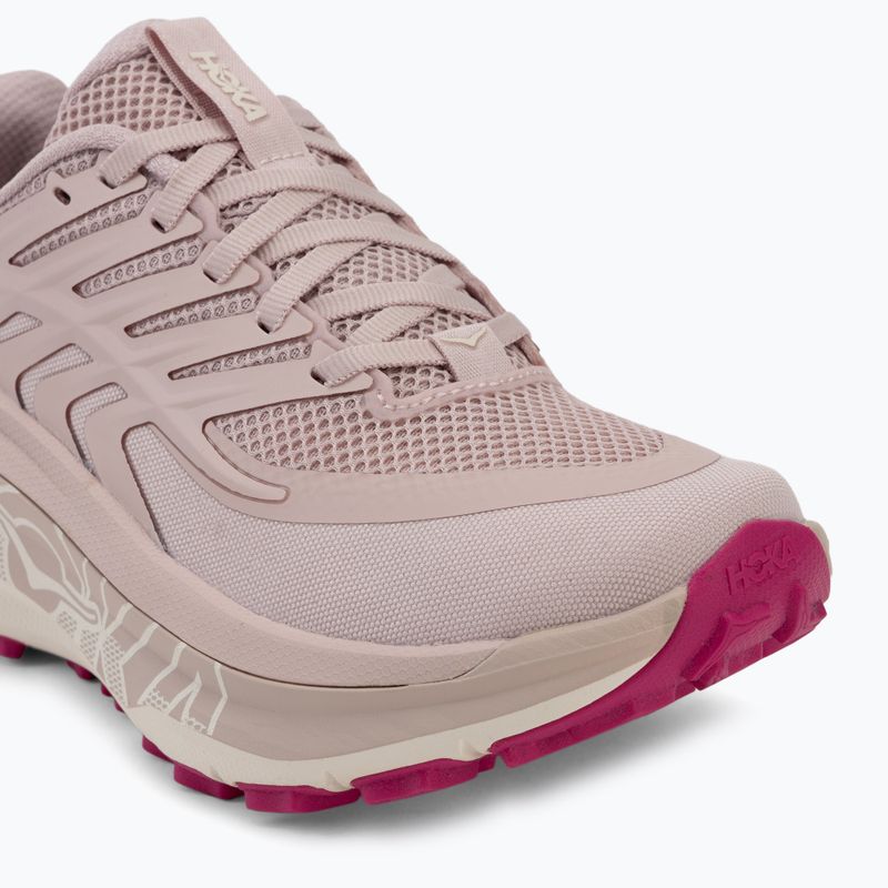 Buty do biegania damskie HOKA Stinson 8 pink opal/alabaster 7