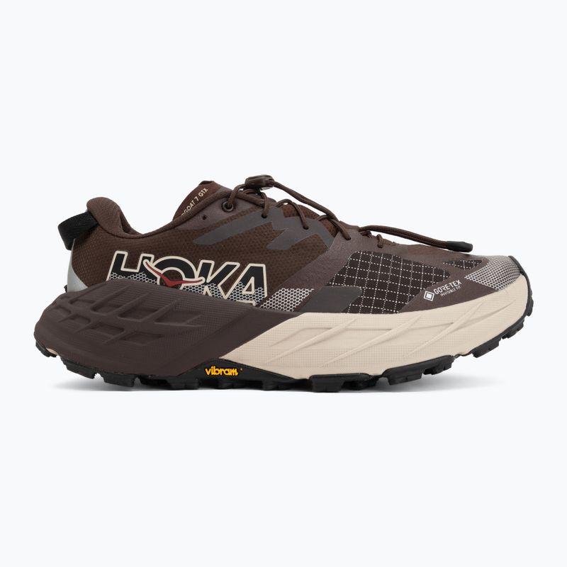 Buty do biegania męskie HOKA Speedgoat 7 GTX spiced chocolate/river rock grey 2