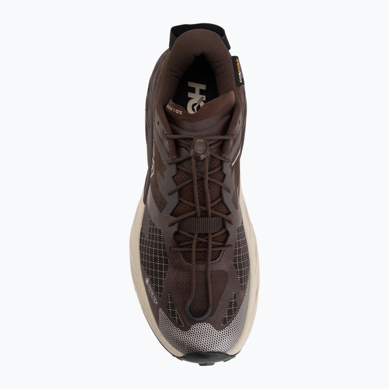 Buty do biegania męskie HOKA Speedgoat 7 GTX spiced chocolate/river rock grey 5
