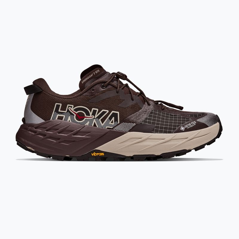 Buty do biegania męskie HOKA Speedgoat 7 GTX spiced chocolate/river rock grey 2