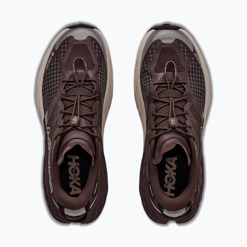 Buty do biegania męskie HOKA Speedgoat 7 GTX Wide spiced chocolate/river rock grey 8