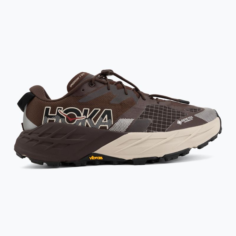 Buty do biegania męskie HOKA Speedgoat 7 GTX Wide spiced chocolate/river rock grey 2