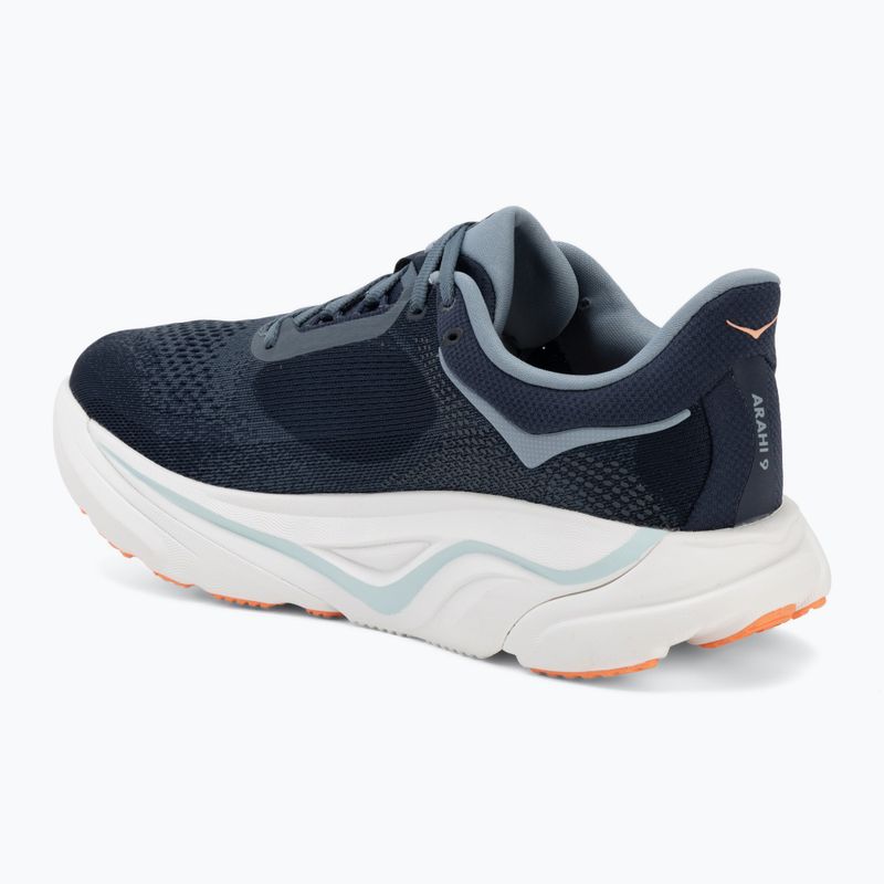 Buty do biegania damskie HOKA  Arahi 9 Wide varsity navy/faded navy 3
