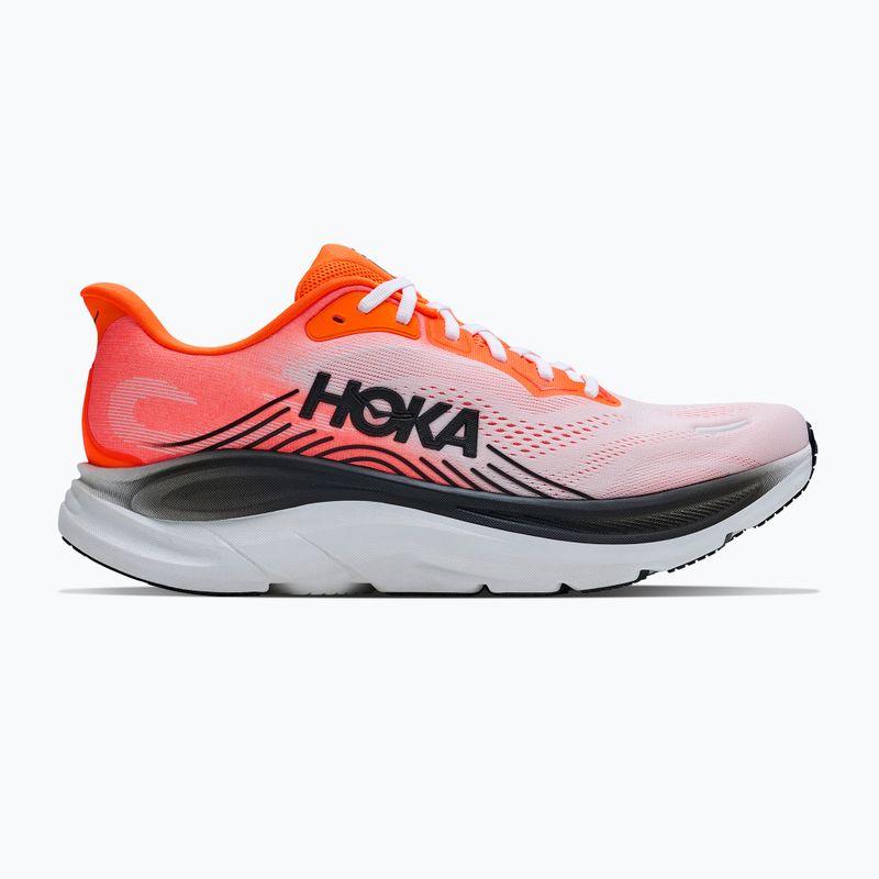 Buty do biegania męskie HOKA Clifton 11 Wide neon tangerine/frost 2