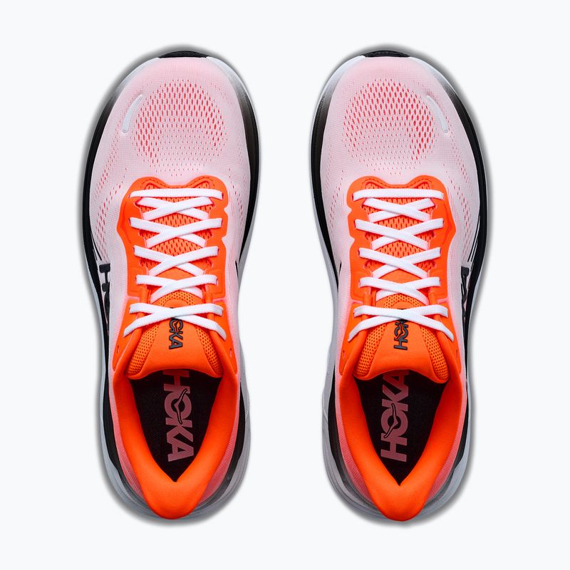 Buty do biegania męskie HOKA Clifton 11 Wide neon tangerine/frost 7
