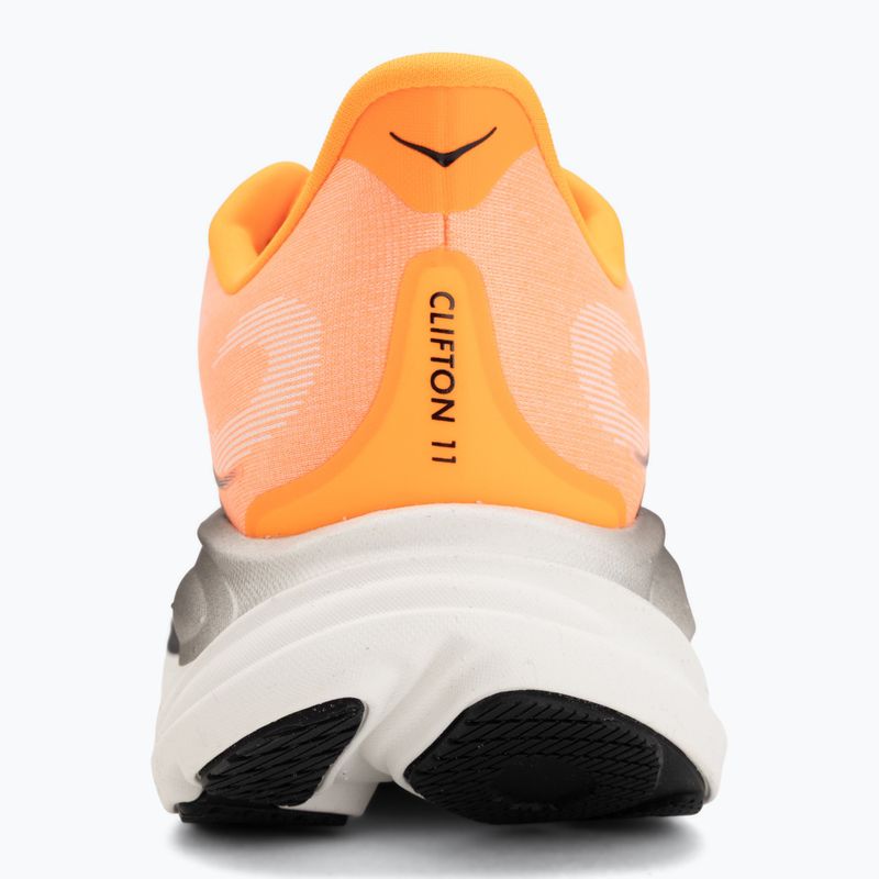 Buty do biegania męskie HOKA Clifton 11 Wide neon tangerine/frost 6