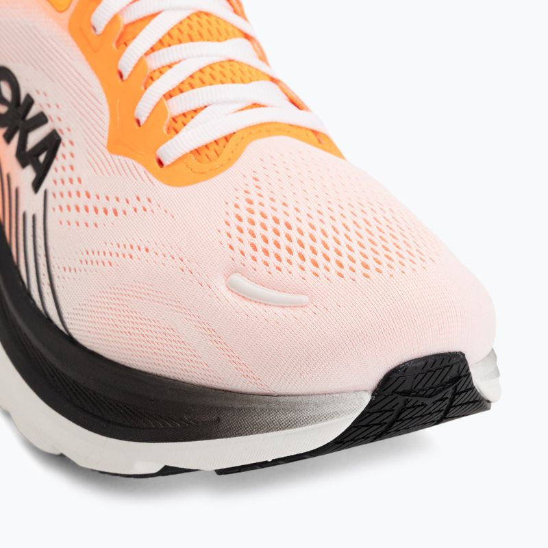 Buty do biegania męskie HOKA Clifton 11 Wide neon tangerine/frost 7